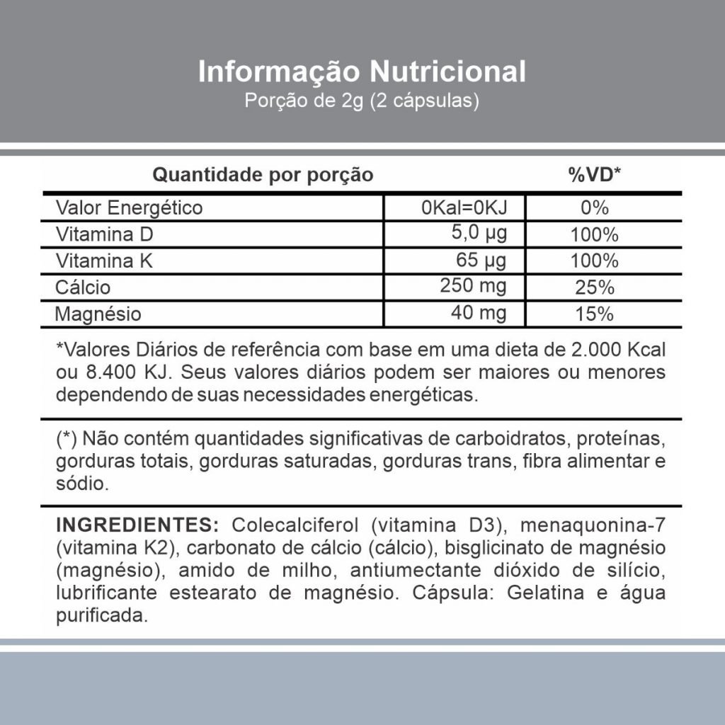Tabela Nutricional UltraCal