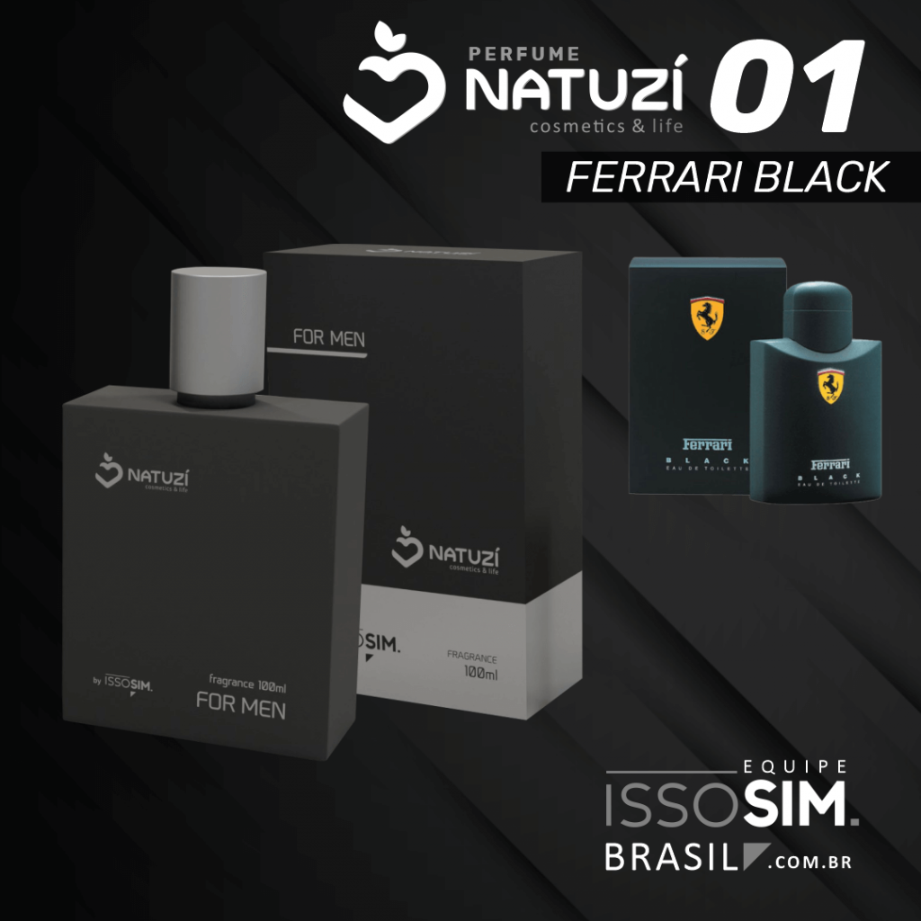 Perfume Natuzi 01- Ferrari Black