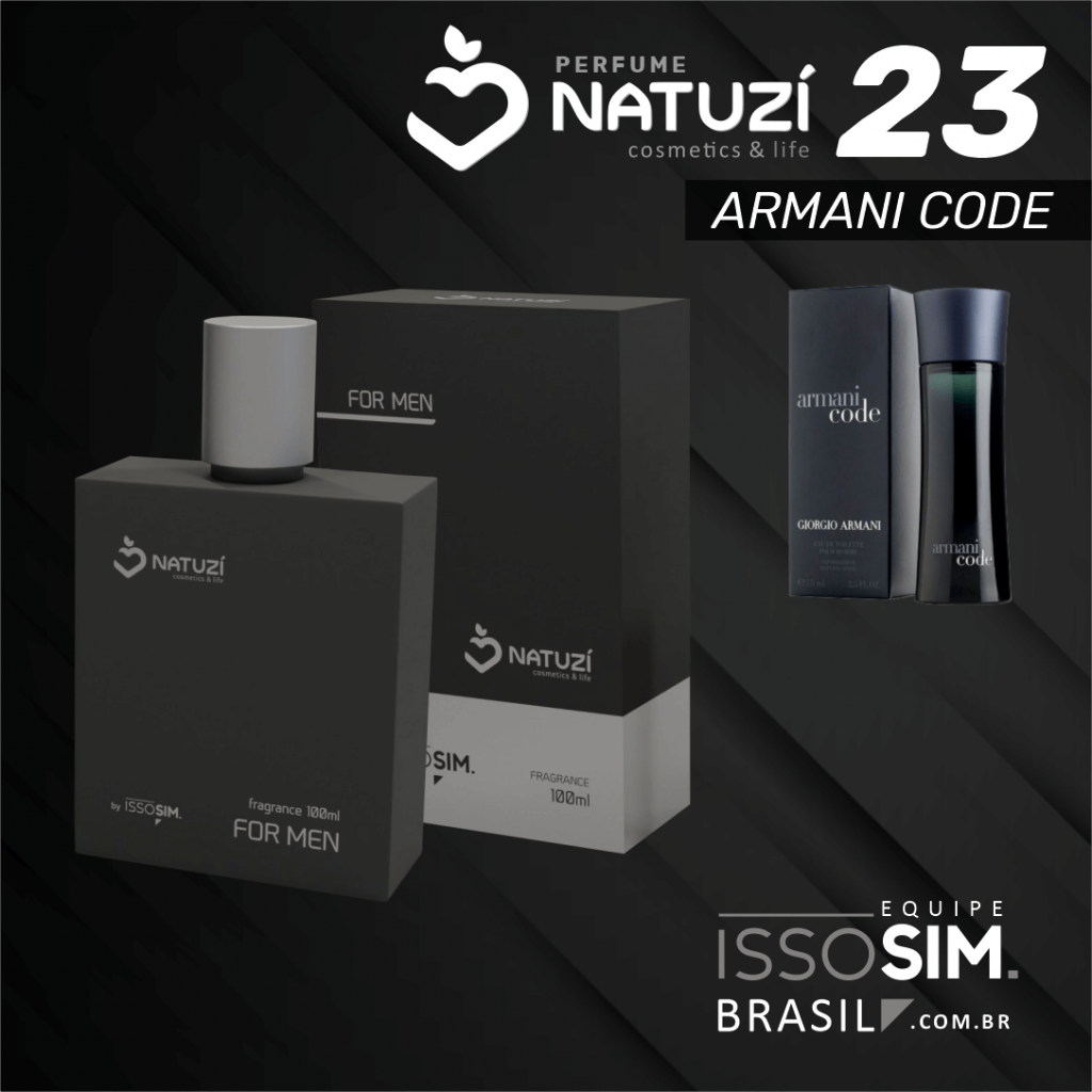 Perfume Natuzi 23 - Armani Code